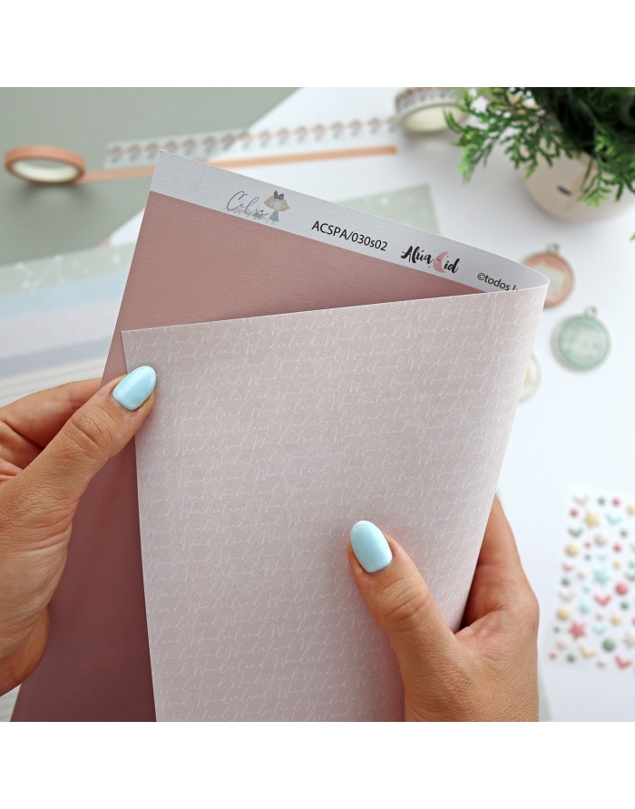 CeliAlice solid paper kit | Alúa Cid design