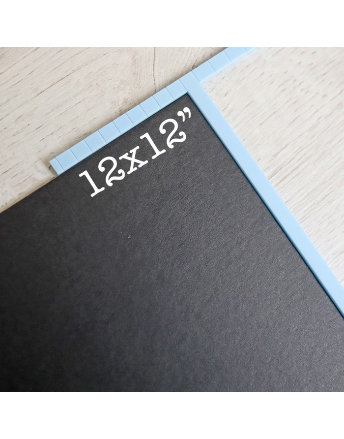 12x12'' Black cardboard in bulk