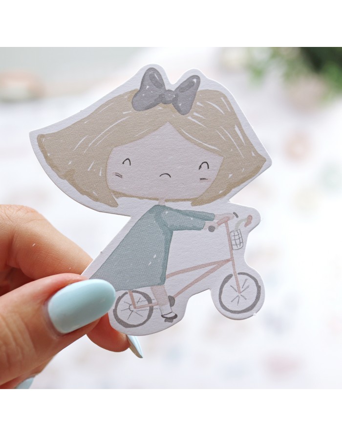 CeliAlice Ilustraciones die-cuts sheet | Alúa Cid