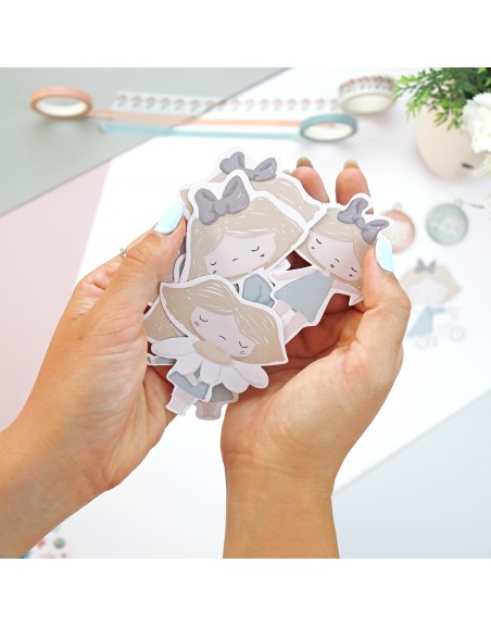 Ilustrations die-cut sheet, 'CeliAlice'