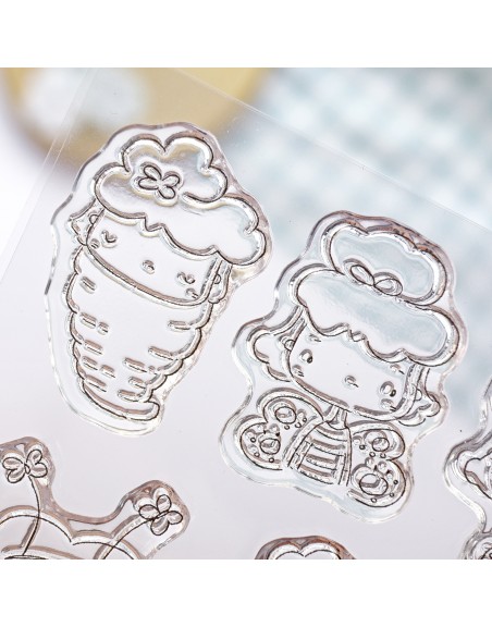 MiniLulis Mariposas clear stamps set | Alúa Cid