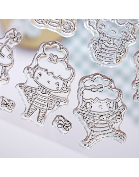 MiniLulis Mariposas clear stamps set | Alúa Cid