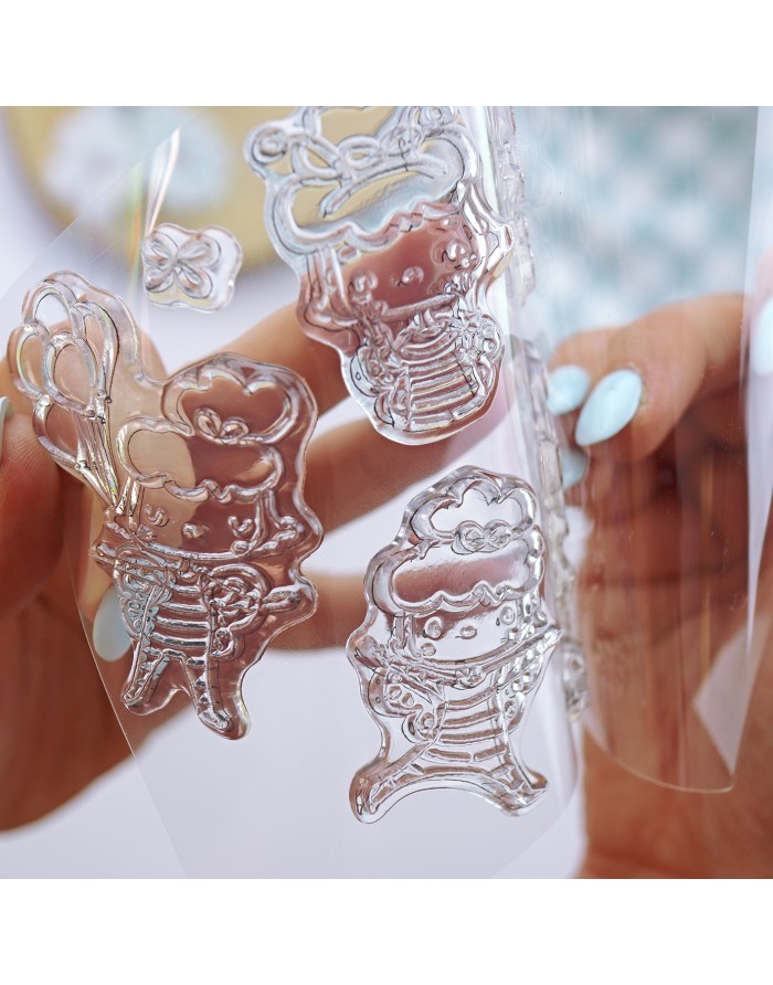 MiniLulis Mariposas clear stamps set | Alúa Cid