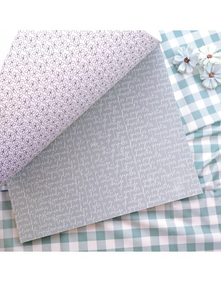 Paper pad 12x12", 'Proyecto Mariposa'