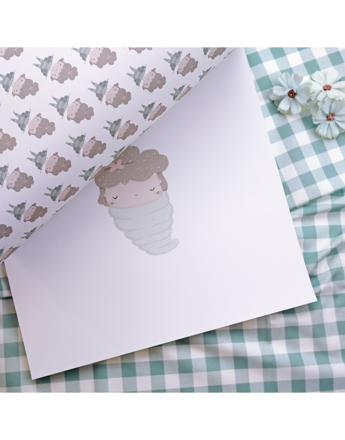 Paper pad 12x12", 'Proyecto Mariposa' Paper pad 12x12", 'Proyecto Mariposa'