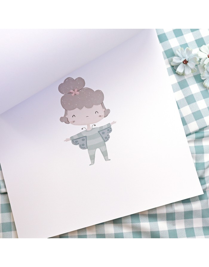 Paper pad 12x12", 'Proyecto Mariposa' Paper pad 12x12", 'Proyecto Mariposa'