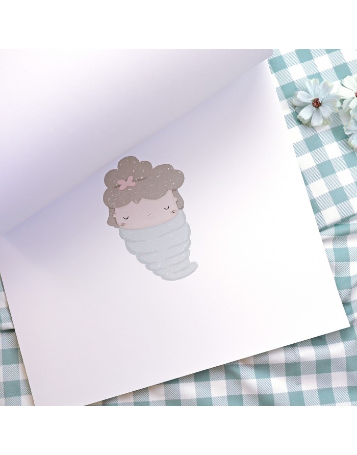 Paper pad 12x12", 'Proyecto Mariposa' Paper pad 12x12", 'Proyecto Mariposa'