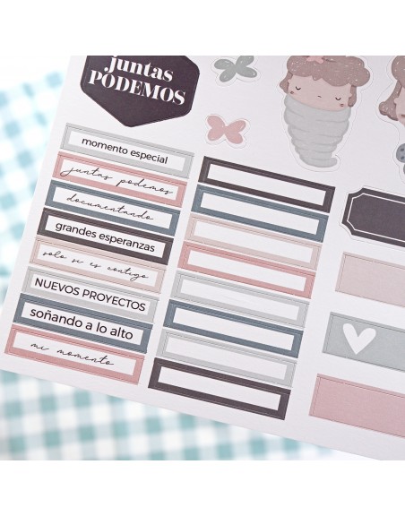 Paper pad 12x12", 'Proyecto Mariposa'