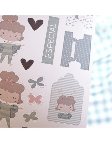 Paper pad 12x12", 'Proyecto Mariposa'