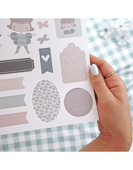 Paper pad 12x12", 'Proyecto Mariposa'