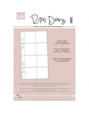4x8" 8 pockets sleeves for Rita's Diary
