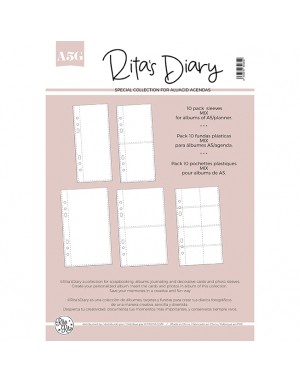 3x8'' and 4x8" MIX sleeves for Rita's Diary