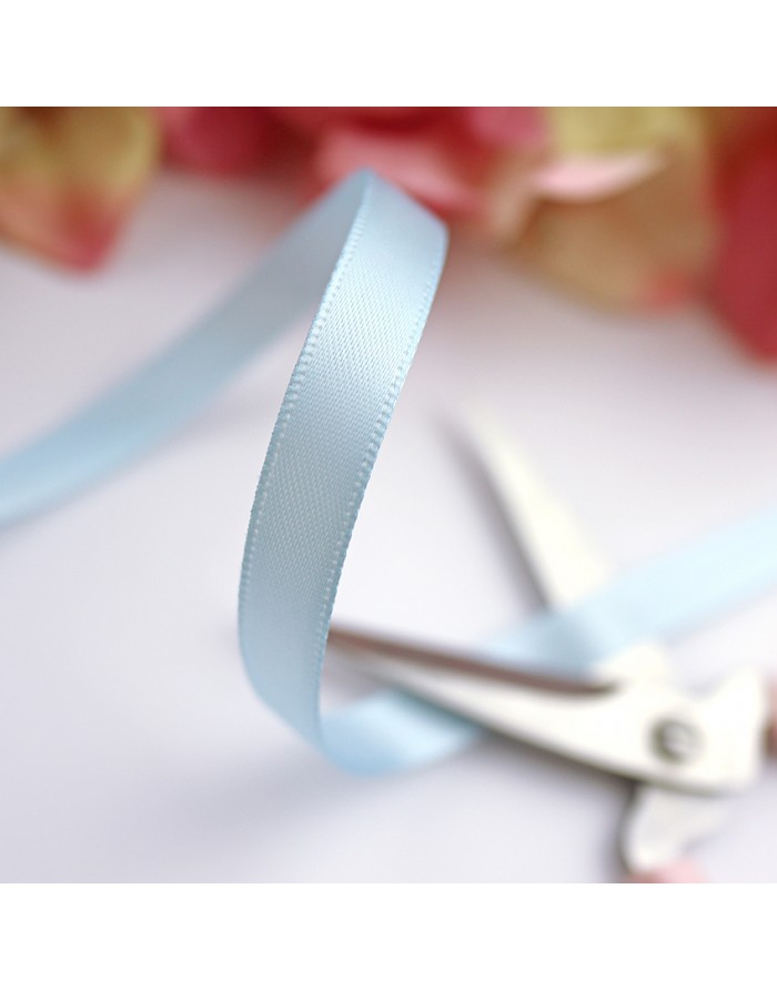 Azul bebé satin ribbon