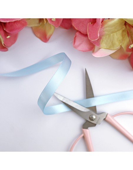 Azul bebé satin ribbon
