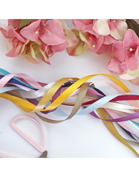 Azul bebé satin ribbon