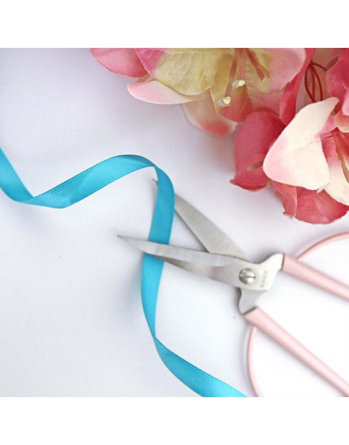 Azul vintage satin ribbon