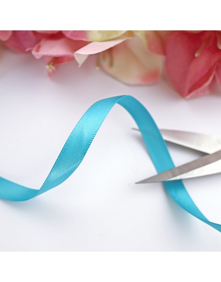 Azul vintage satin ribbon