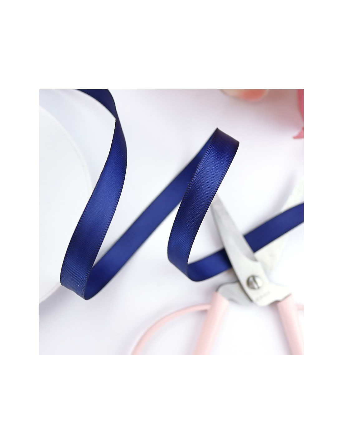 Navy blue satin ribbon RitaRita Distributions