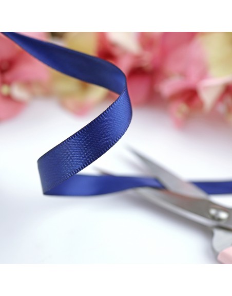 Navy satin ribbon