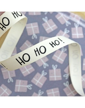 Cotton ribbon HOHOHO