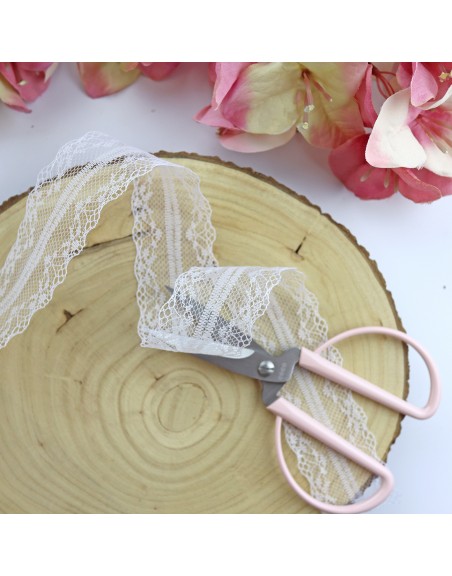 Blanco double lace ribbon