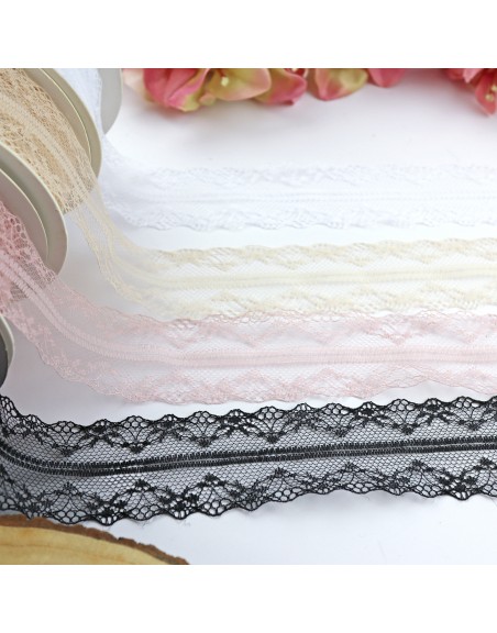 Bailarina double lace ribbon