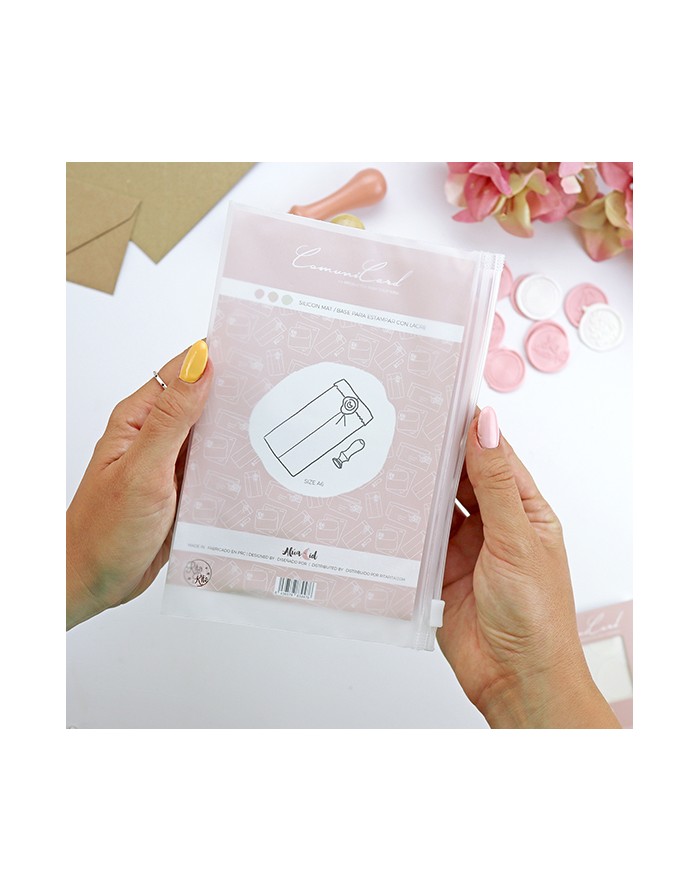 A6 Silicone mat for sealing wax