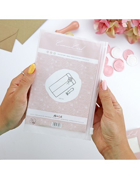 A6 Silicone mat for sealing wax