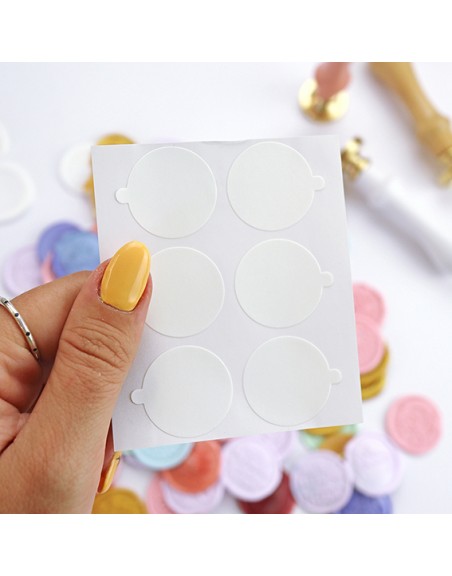 Sealing wax stickers set