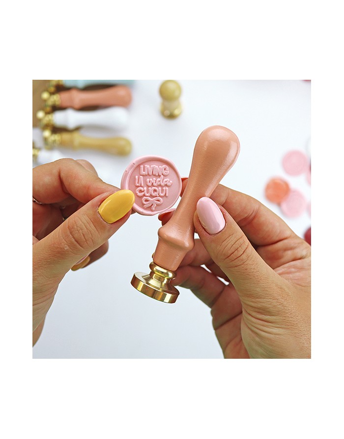 Living la vida Cuqui wax seal Living la vida Cuqui wax seal