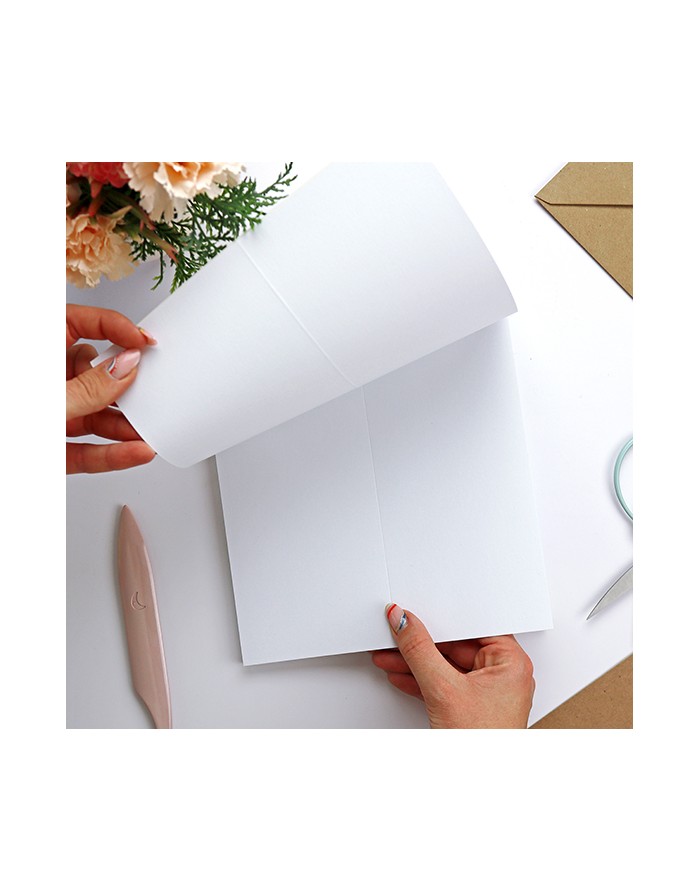 'ComuniCard' DL card pad with cleft