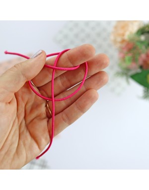 Fucsia elastic cord