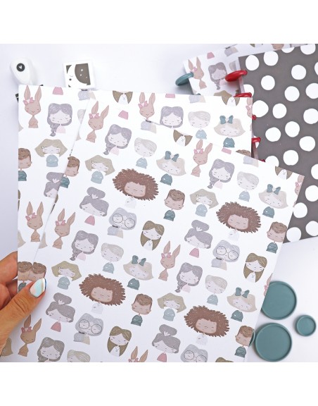 Hasta la concha Set of 2 sheets | Alúa Cid