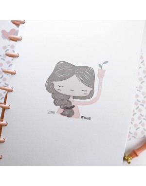 Me planto Set of 2 sheets | Alúa Cid