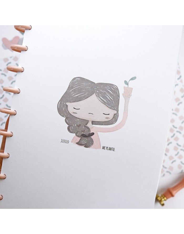 Me planto Set of 2 sheets | Alúa Cid