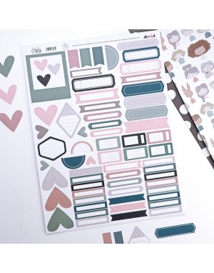 Hasta la concha Documenta die-cuts sheet | Alúa Cid