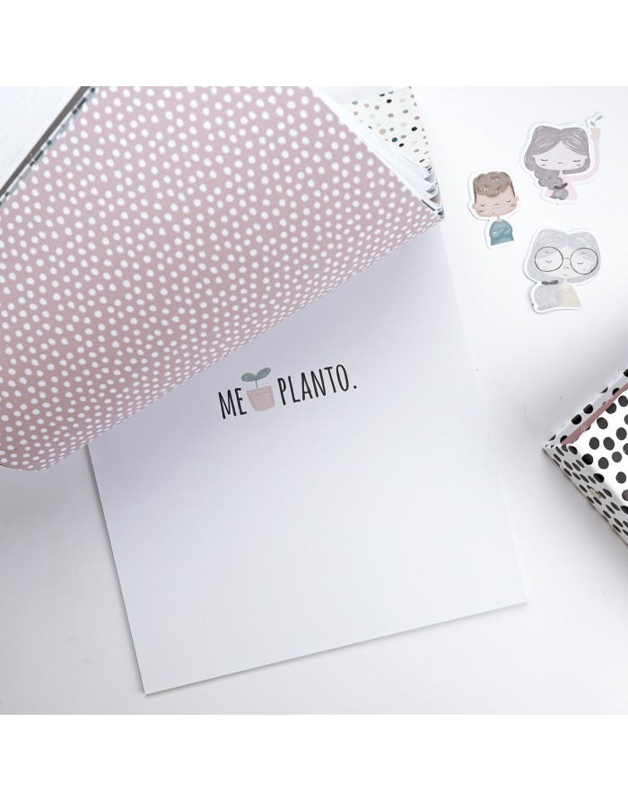 Hasta la concha 9x12'' paper pad | Alúa Cid design