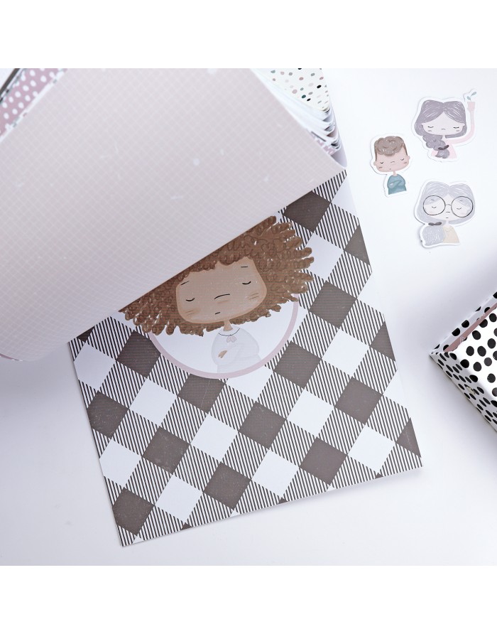 Hasta la concha 9x12'' paper pad | Alúa Cid design