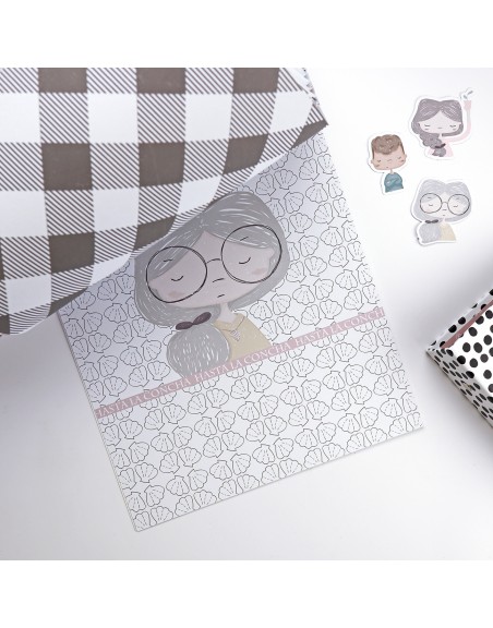 Hasta la concha 9x12'' paper pad | Alúa Cid design