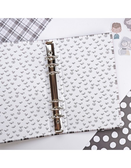 3x8" binder Vichy | Hasta la concha collection