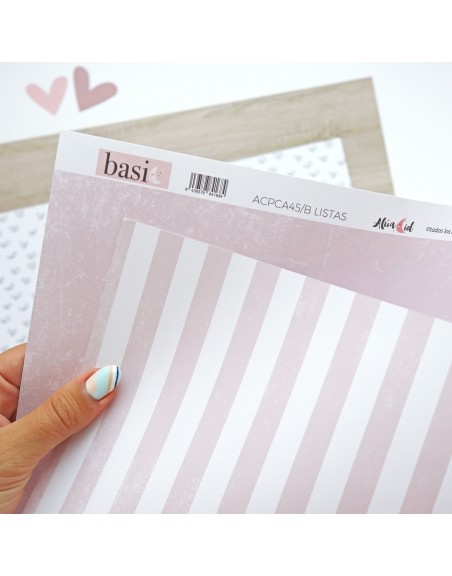 Listas paper sheet | Alúa Cid design