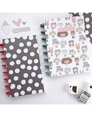 Set of 2 DIE-CUT sheets 'Hasta la concha/Dots'