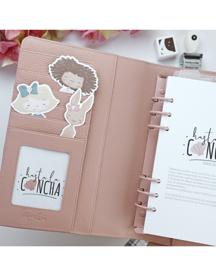 Real leather Ballerina Planner