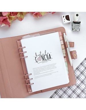 Bailarina Real leather A5 planner cover | Alúa Cid 2