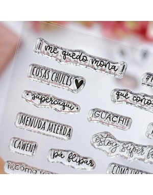 Hola chicos! clear stamps set 2