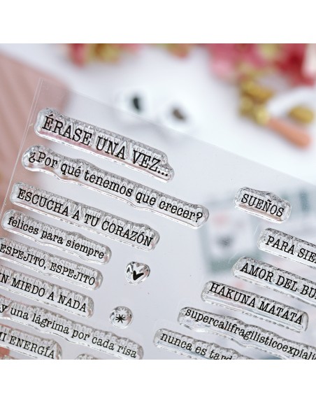 Érase una vez clear stamps set | Alúa Cid