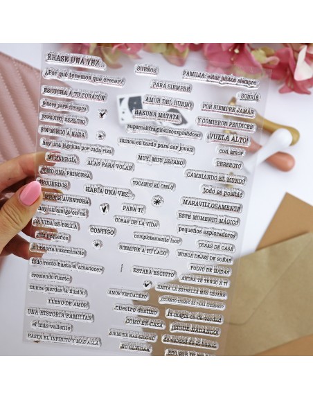 Érase una vez clear stamps set | Alúa Cid