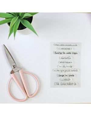 Clear stamps set Alulimensajes 2