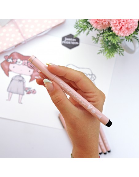 Brush tip drawing pen livinglavidacuqui