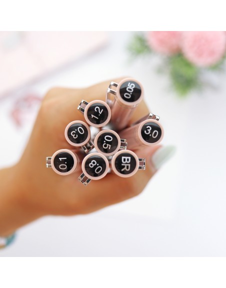 Complete range of drawing pens livinglavidacuqui | Alúa Cid